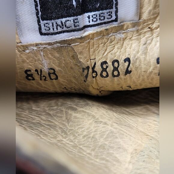 Frye Lindsay Womens Boots Size 8.5 Logo Embroidered Brown Riding Back Side Zip - Picture 9 of 11